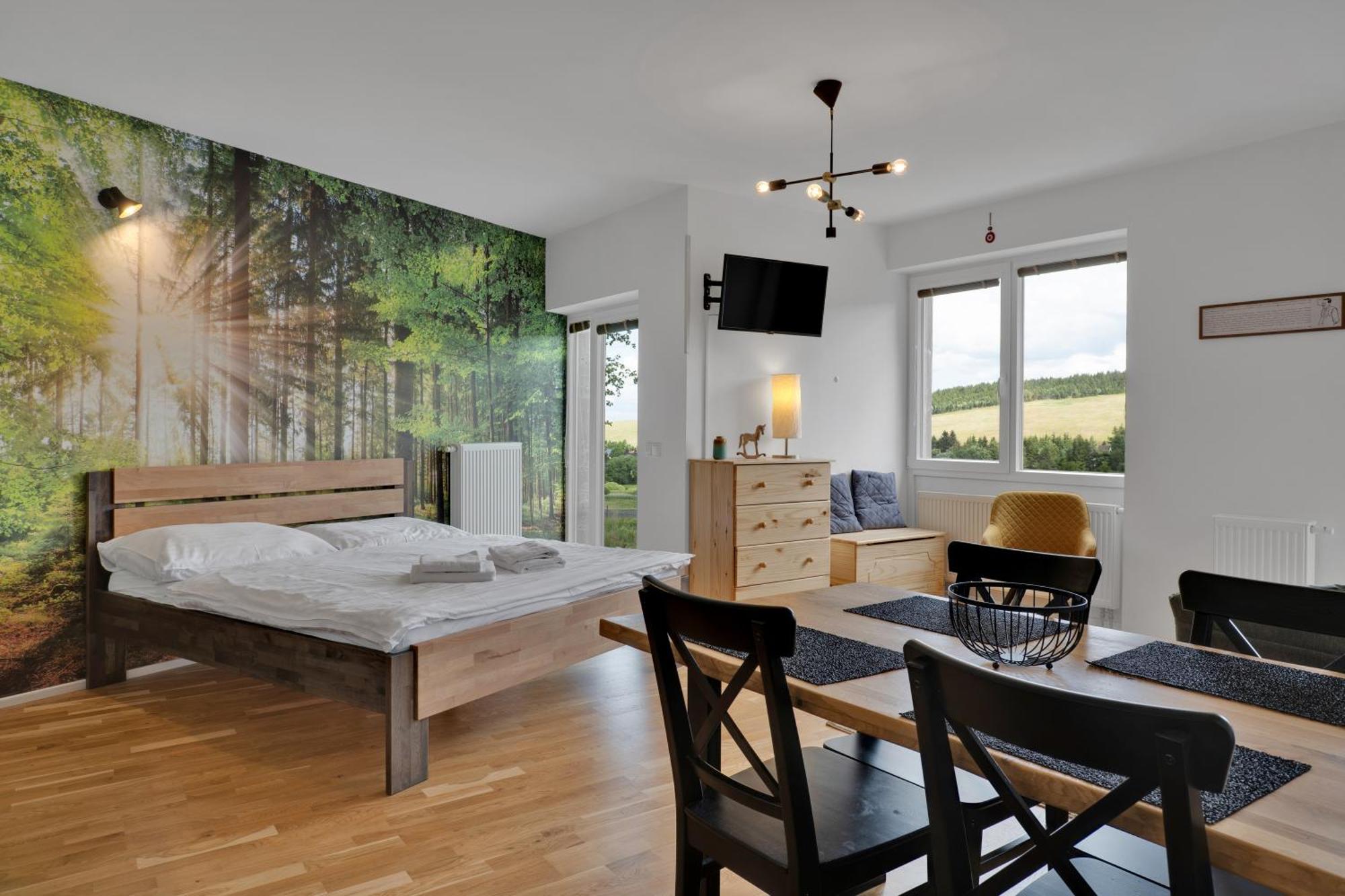 Meadows Apartments Klinovec Loucna pod Klinovcem Ngoại thất bức ảnh